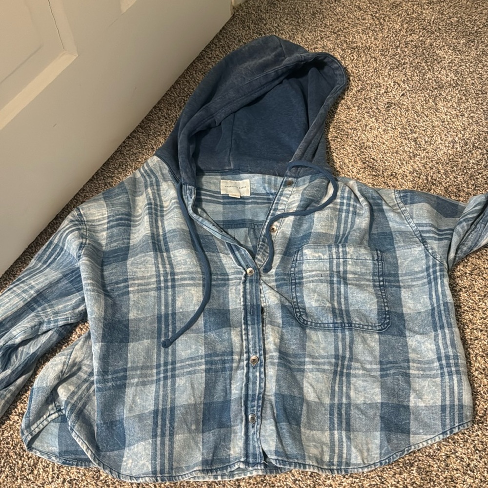 Cropped flannel
